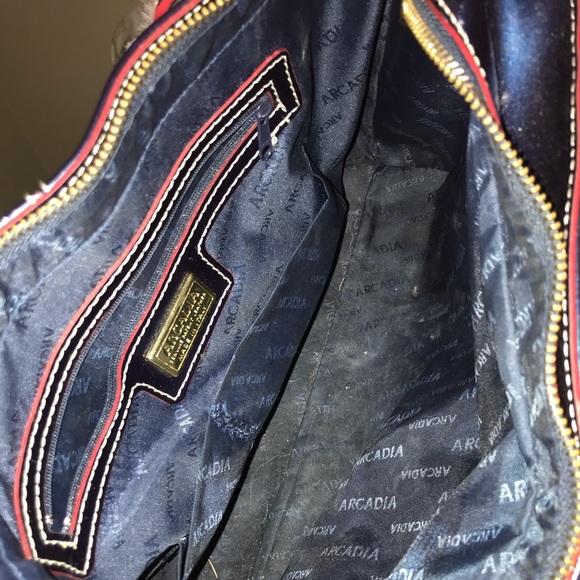 Arcadia Bags Navy Blue Arcadia Purse Poshmark